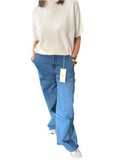 Denim Flared Jeans