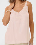 Cream clothing pink cami