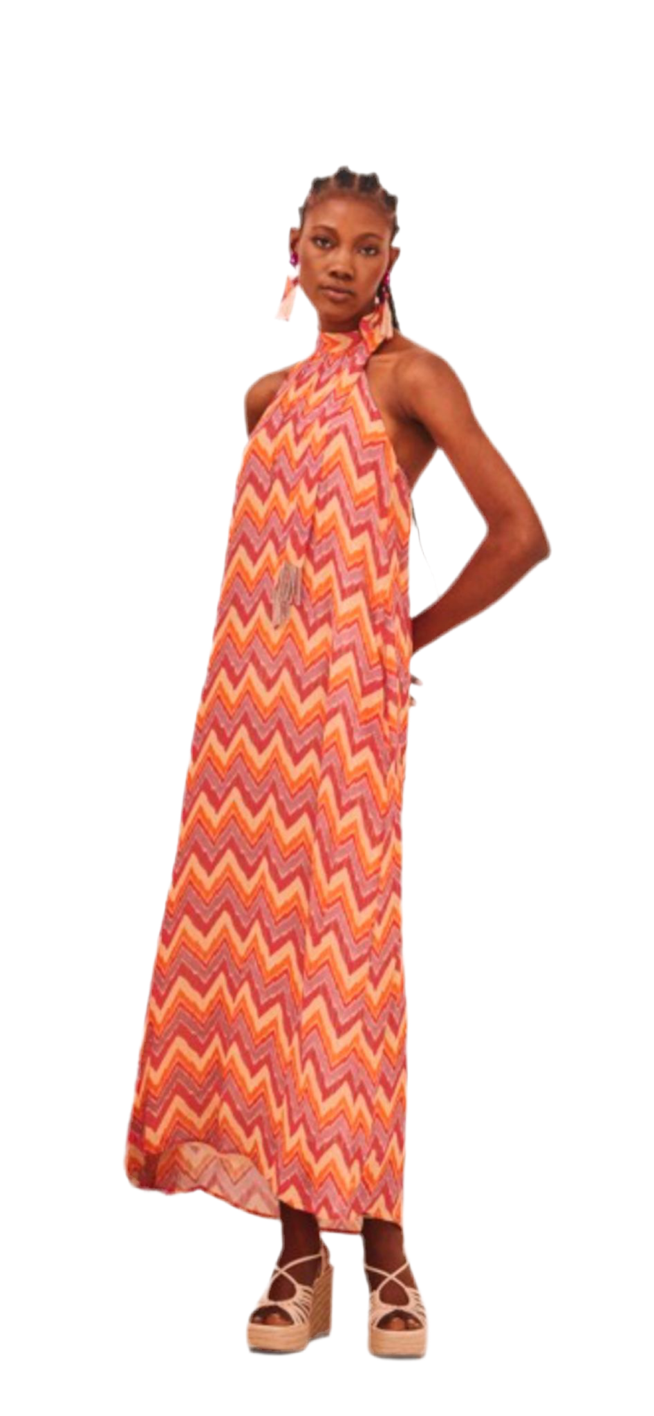 Orange Summer Dress