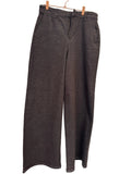 Cream clothing chocolate brown flared jeans