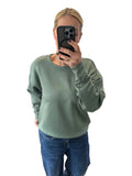 MSCh green scuba sweatshirt