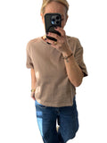 Msch taupe t -shirt