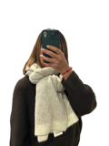 Light grey scarf