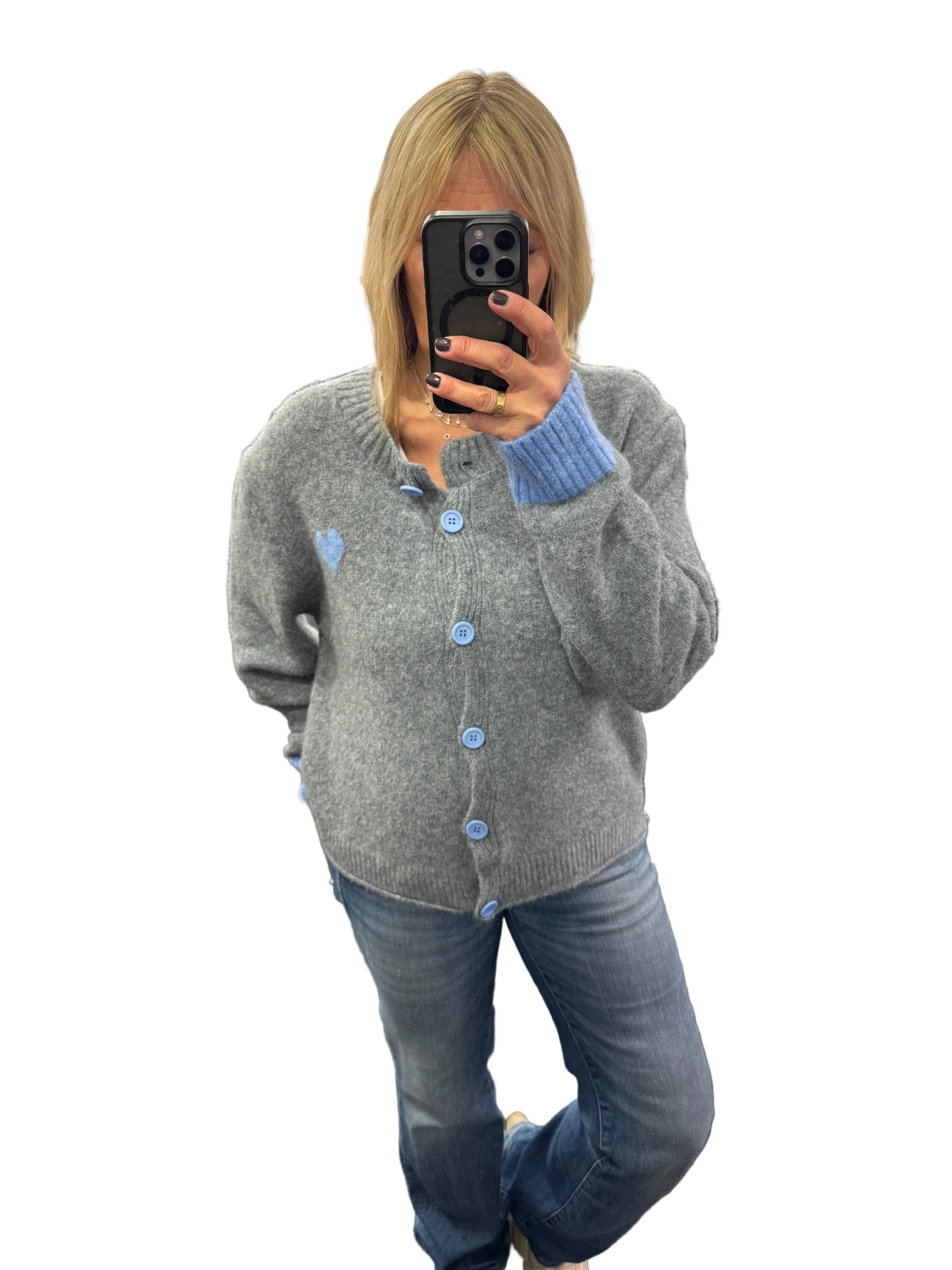 Marta Heart cardigan
