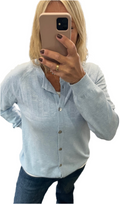 Sky blue cardigan