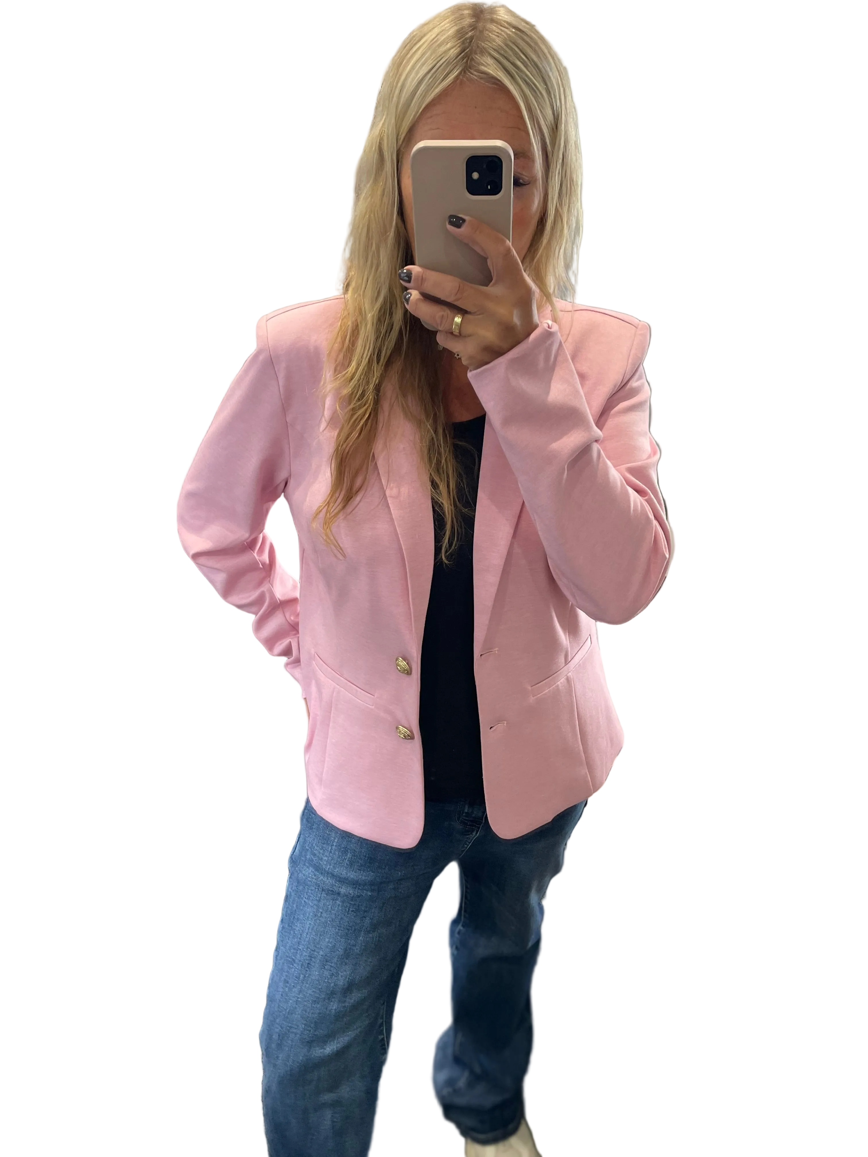 Cream clothing pink blazer