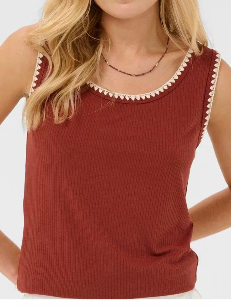 Cream clothing terracotta vest