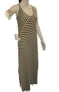 Les temps striped dress