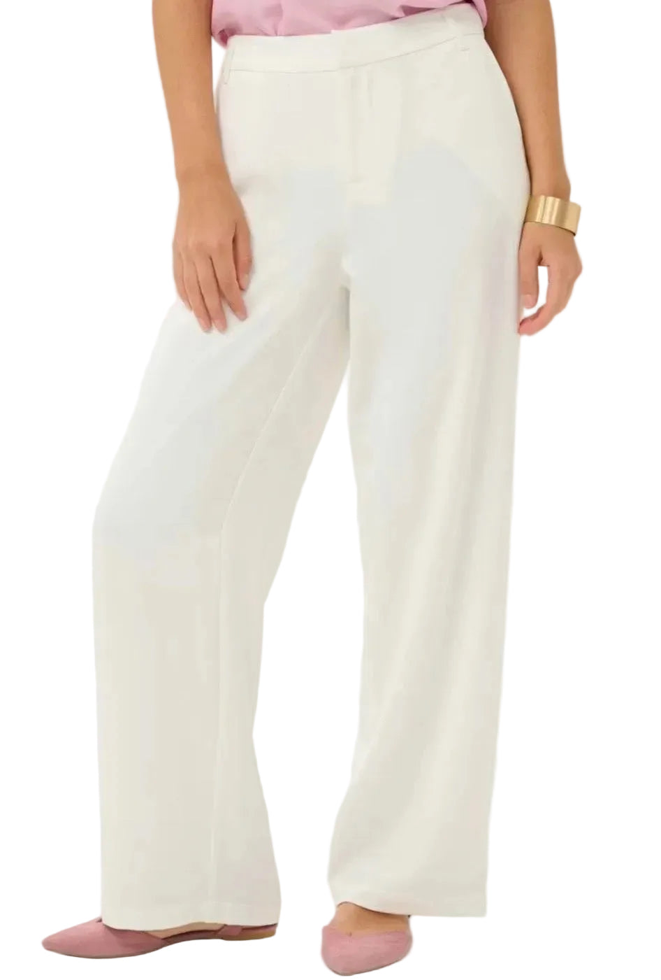 Cream clothing white trousers