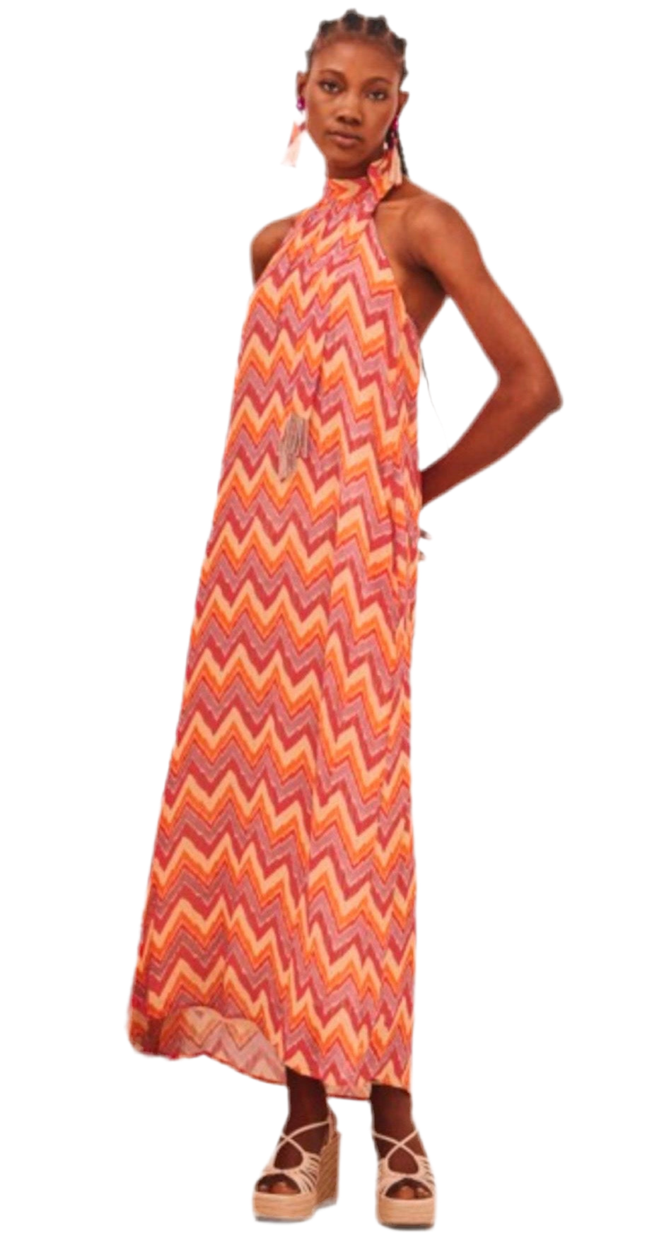 Orange Summer Dress