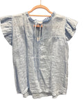 Light blue Linen top