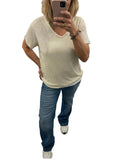 Les temps beige t-shirt