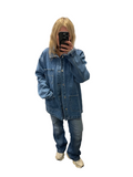 Denim blazer