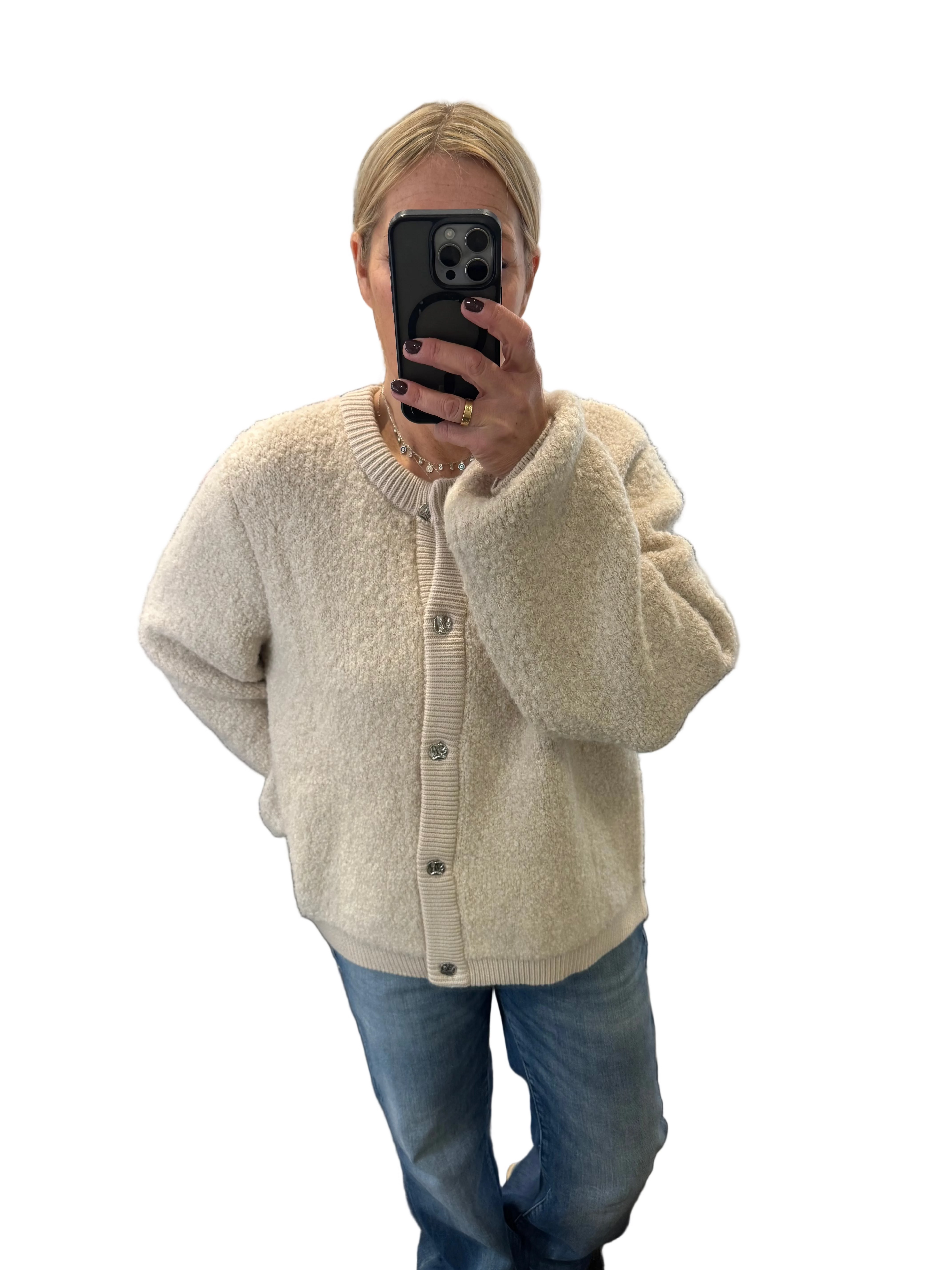 MSCh teddy cardigan