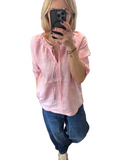 Cream clothing pink top