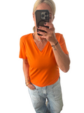 Cream Orange tshirt