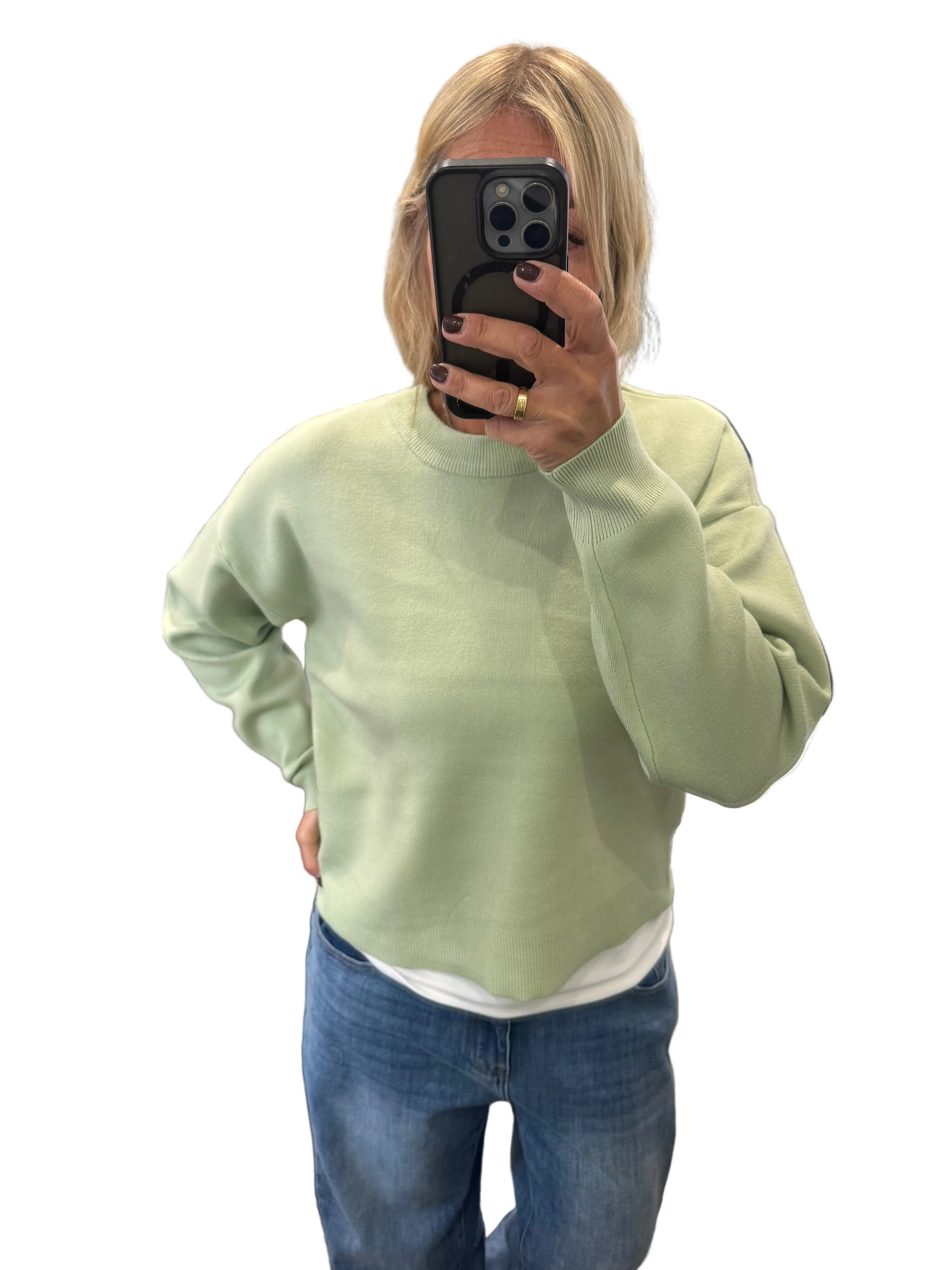 MSCh mint jumper