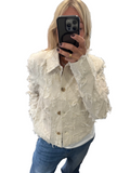 MSCh oatmeal fray jacket