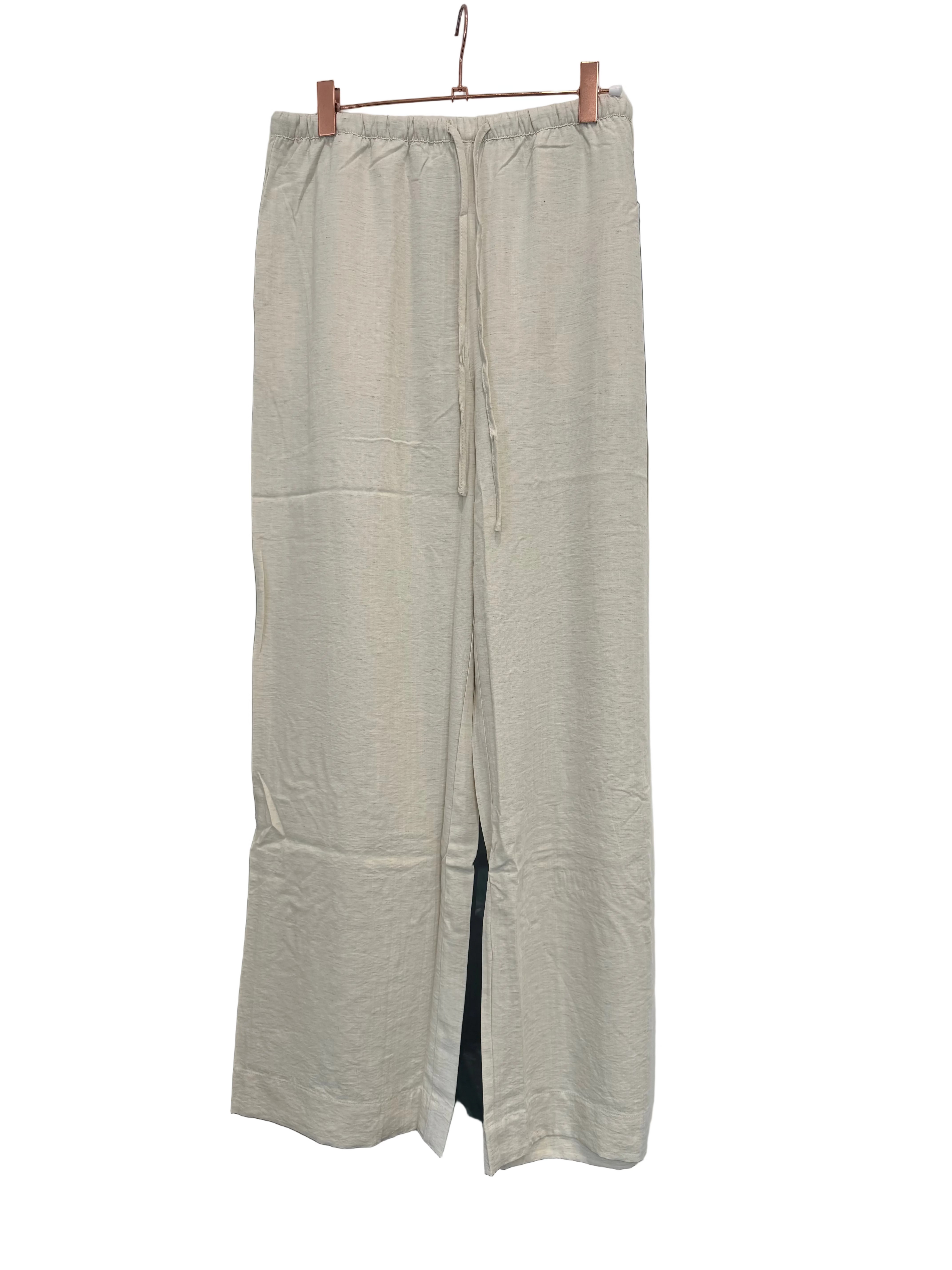 Msch oatmeal drawstring trouser